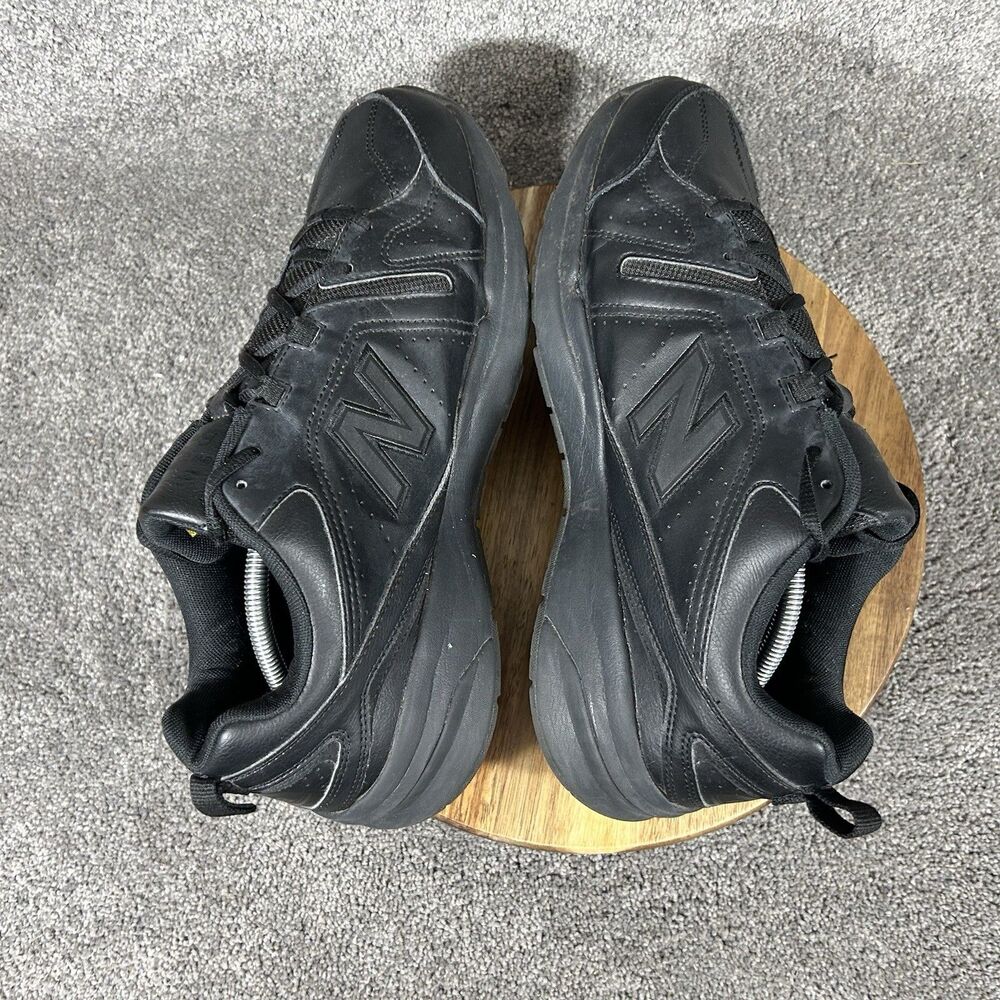 New Balance 608 V5 MX608AB5 Mens Size 12.5 4E Black Leather Walking Shoes Used - Picture 8 of 13